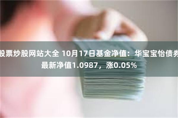 股票炒股网站大全 10月17日基金净值：华宝宝怡债券最新净值1.0987，涨0.05%