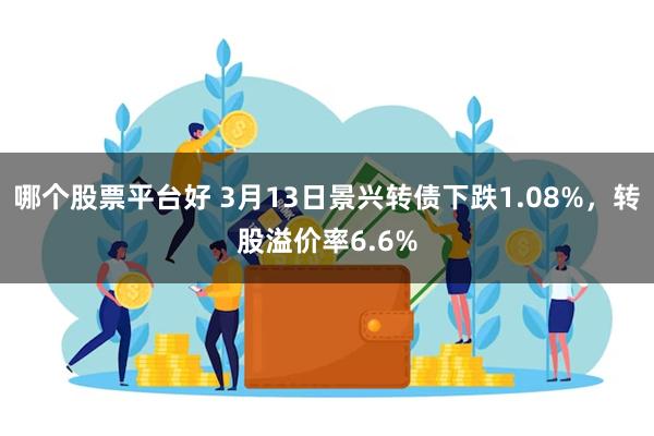 哪个股票平台好 3月13日景兴转债下跌1.08%，转股溢价率6.6%